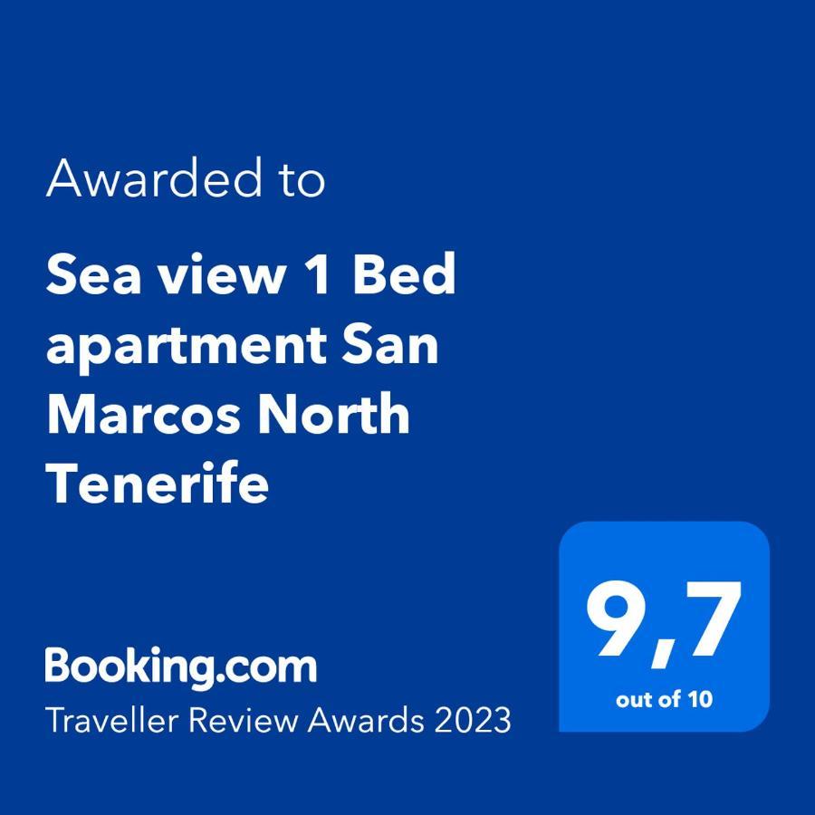 Sea View 1 Bed Studio Apartment San Marcos North Tenerife المظهر الخارجي الصورة